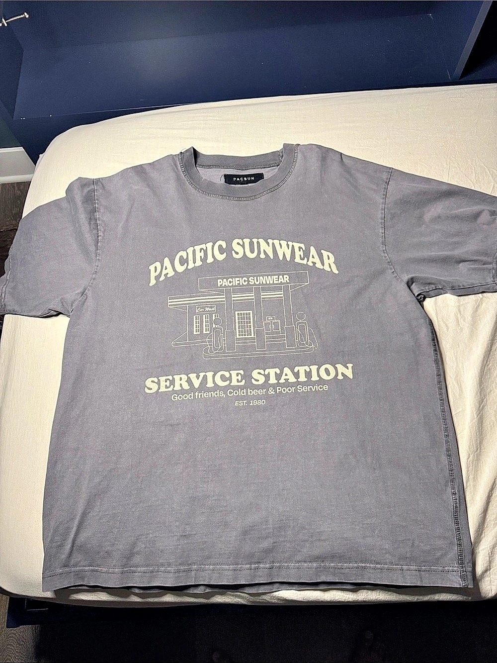 PacSun Graphic Short Sleeve Tee Gray XL